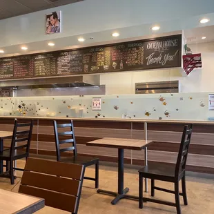 interior, sushi and sashimi