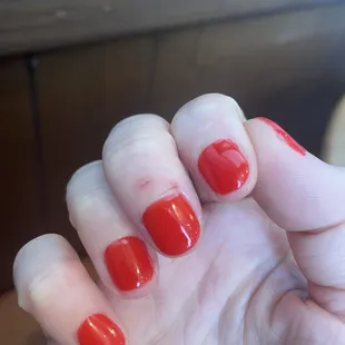Cut cuticle twice