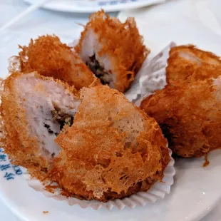 Fried Taro Pork Dumpling