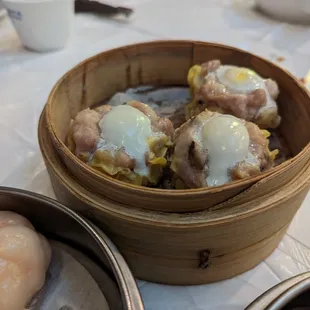 Shu Mai w/ Quail Eggs