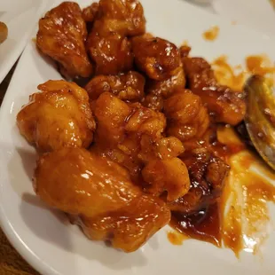 80. Orange Flavored Chicken