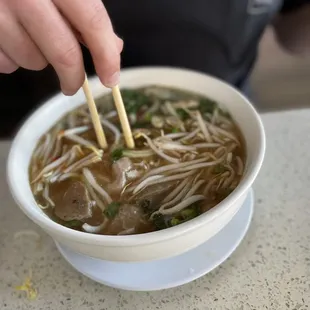 4. Pho W/ Slices of Steak, Flank, Brisket, Tendon &amp; Tripe