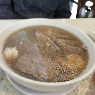 Chicken-Broth-Based Filet Mignon &amp; Shrimp Pho
