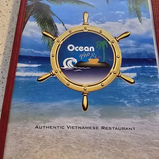 Menu front