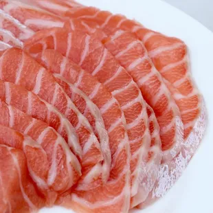 Salmon sashimi @serenaventures