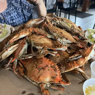 One dozen Ex. Large Crabs.