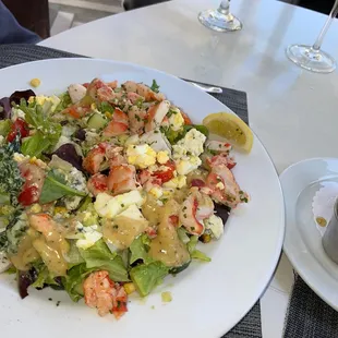 Shellfish Cobb Salad
