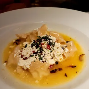 Goat Cheese Raviolis