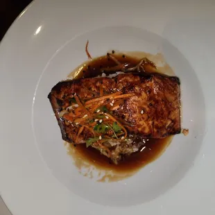 Teriyaki salmon