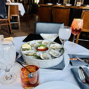 Delicious Raw Oysters