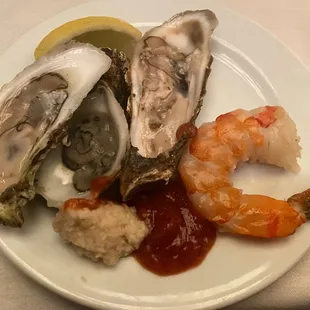 Some of seafood tower