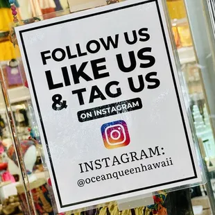 Instagram tag