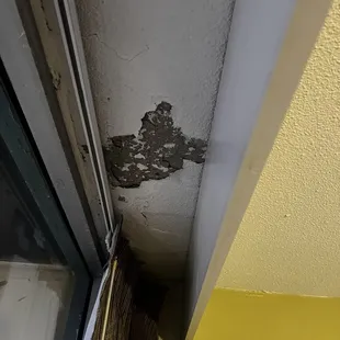 Ceiling falling down