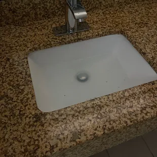 Clogged sink