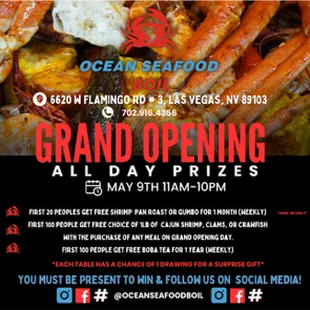 GRAND OPEING PROMOTION