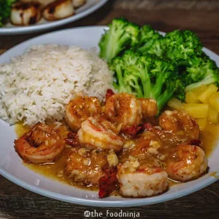 Hawaiian Garlic Shrimp