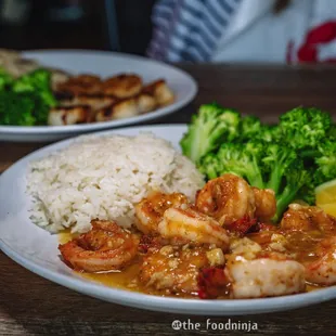 Hawaiian Garlic Shrimp