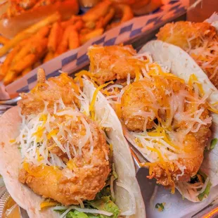 Fried Shrimp Tacos
