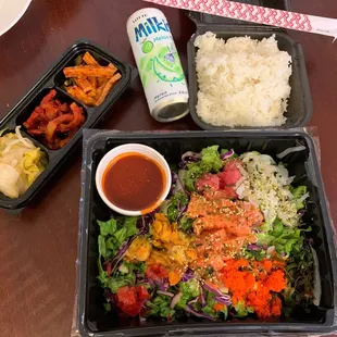 Our usual here shared with mom 1. Sokcho Sashimi Mix Bowl 4.2020