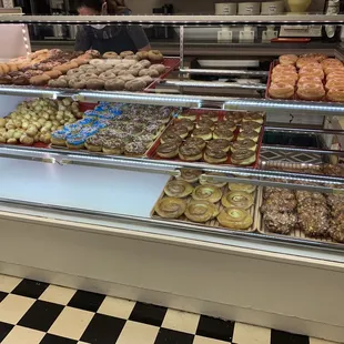 Donuts on display!