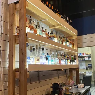 Decent Back Bar Selection