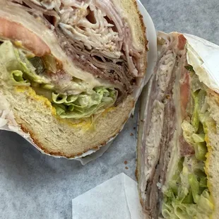 Atomic Sub with everything on Dutch crunch.