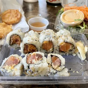 To-go lunch order