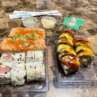 food, sushi and sashimi
