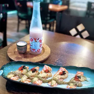 Salmon carpaccio - soooooo yummy