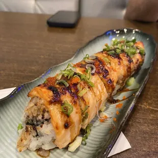 Baked Salmon Roll