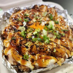 Torched Garlic Salmon