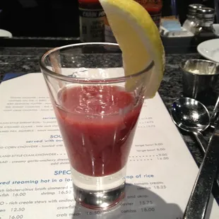 Oyster Shooter-- bigger than I expected. Am I the only one who imagined taking it out of the shell?