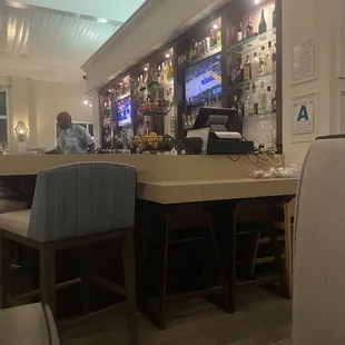 Bar area