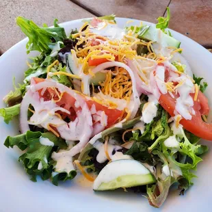 Side salad very nice