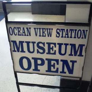 A welcome sign for patrons to come in.