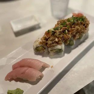 Yellow Tail and Soft Shell Crab Roll o2