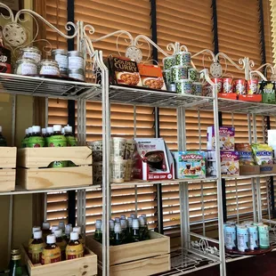 Lots of japanese products to buy in the waiting area