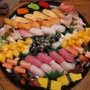 Sushi family tray #yum #ReviewsByRL