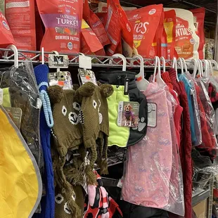 a variety of children's clothing