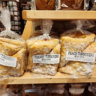 a variety of baked goods