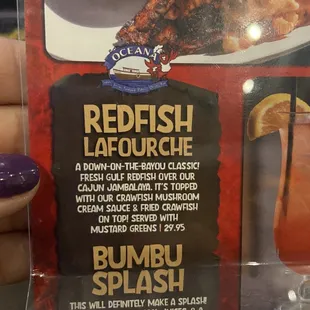 Redfish Lafouche