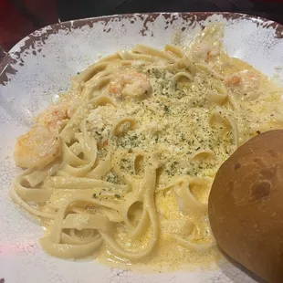 Shrimp Pasta Alfredo