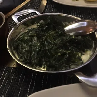 *Creamed Spinach
