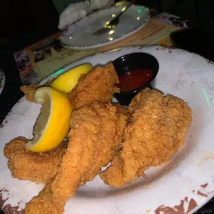 Love perfectly fried catfish!