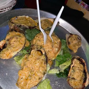 a platter of seafood