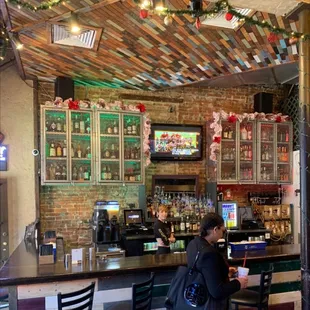 Main bar upon entrance