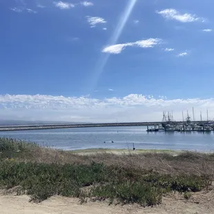 View from the seating