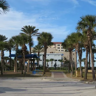 Taken from the parking lot