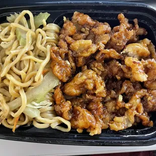 "General Tao's Chicken Lunch Special"