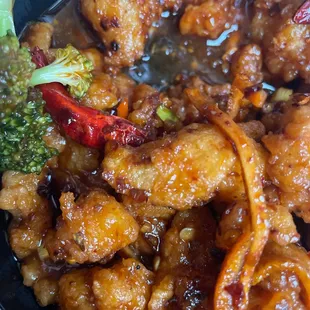 Orange chicken